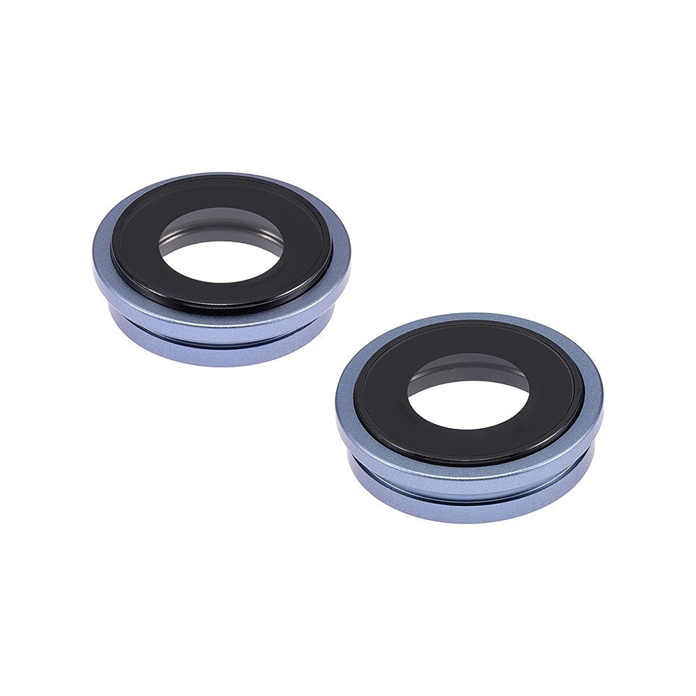 Rear Camera Lens With Bracket for iPhone 14 / 14 Plus-Blue (Purple) Rear Camera Lens With Bracket for iPhone 14 / 14 Plus-Blue (Purple)